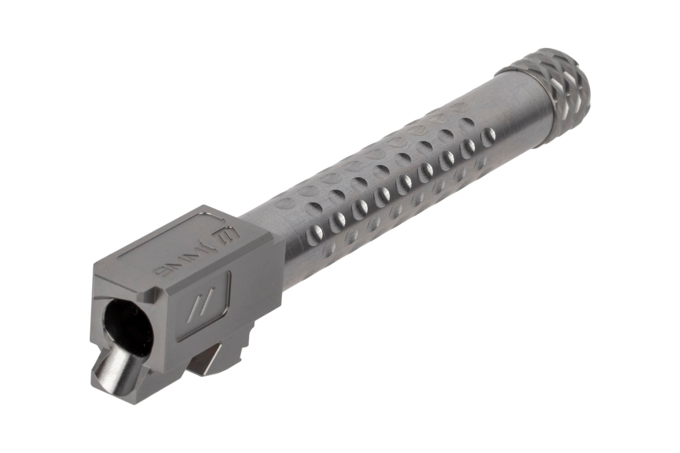 Zev Technologies Glock 17 Dimpled Threaded Barrel 9mm Gen3/4 Compatible